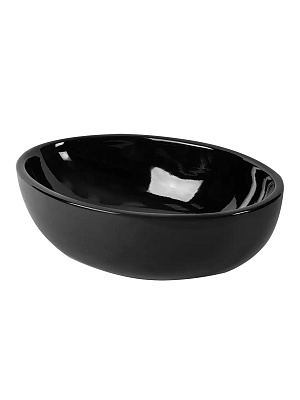 Раковина накладная Sanita Luxe Ringo 53 черная WB CT Ringo 53-N BLK G S1