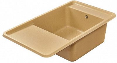 Мойка гранитная Акватон Беллис 870 х 510 латте 1A724832BS260