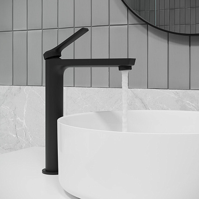 Смеситель для накладного умывальника Iddis Parker PARBL01i01