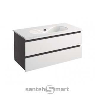 Тумба INOVA Sfera под навесную раковину  100x48 цвет Rovere tabacco SFBS02.405.100