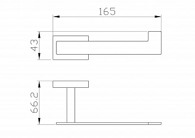 Держатель для туалетной бумаги без крышки Wonzon & Woghand flat, хром ww-9716