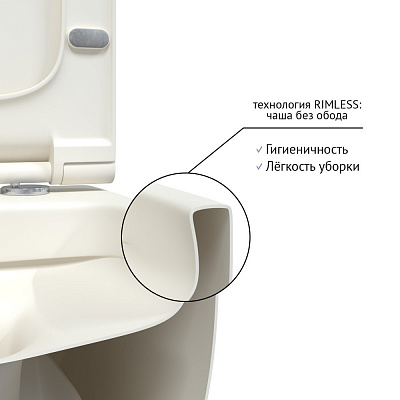 Унитаз подвесной Berges Ego Xl 082228