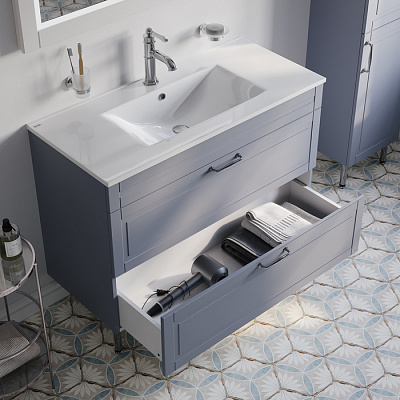 Тумба с умывальником Iddis Oxford OXF10L1i95K