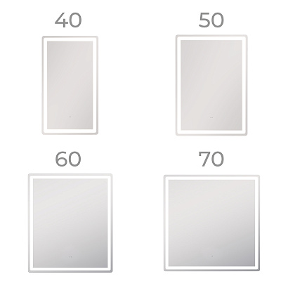 Зеркало Vigo Geometry Classic 600