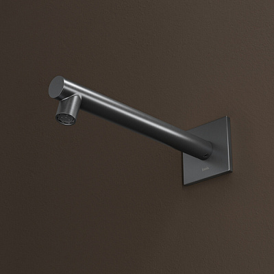 Встраиваемый смеситель для умывальника IDDIS Duna, графит матовый DUNGM00i65