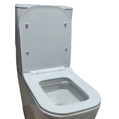 Сиденье унитаза CHIKA Ctrutti SPA CT8891 дюропласт с микролифтом и креплениями
