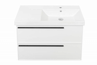 Тумба под раковину La Fenice ELBA Twin Bianco 90, белая матовая FNC-01-ELB-B-90-2 (рак 252282 в комплект не входит)