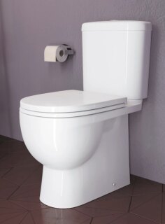 Унитаз-компакт Sanita Luxe Art дюропласт, микролифт WC.CC/Art/2-DM/WHT.G/S1