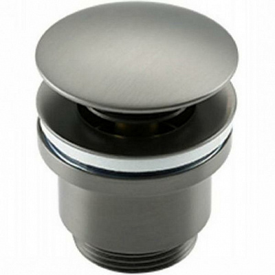 Донный клапан Frap F62-9 click-clack оружейная сталь