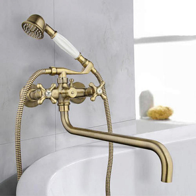 Gappo G2263-4 Смеситель   д/ванны,бронза