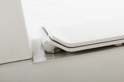 Сиденье быстросъемное дюропласт soft close металлическое крепление Belbagno SFERA-R BB2111SC