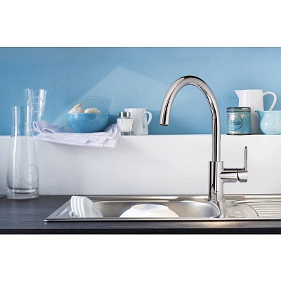 Смеситель для кухни Grohe Bau Edge 31367000