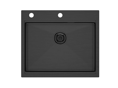 Мойка для кухни нержавеющая Paulmark Brim-Pro PM705951-GM