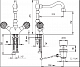 Смеситель для раковины CEZARES ATLANTIS-LS2-A ATLANTIS-LS2-A-02-Sw/M