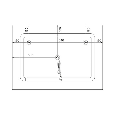 Зеркало с подсветкой и термообогревом 100 см, IDDIS Zodiac ZOD10T0i98