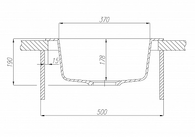 Мойка гранитная Акватон Иверия  графит 1A711032IV210