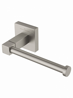 Держатель для туалетной бумаги без крышки Wonzon & Woghand polo, брашированный никель ww-8906-bn