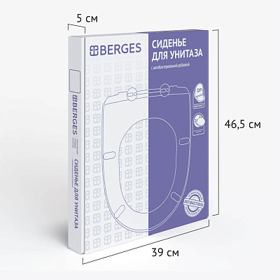 Сиденье для унитаза BERGES Geo A 015101