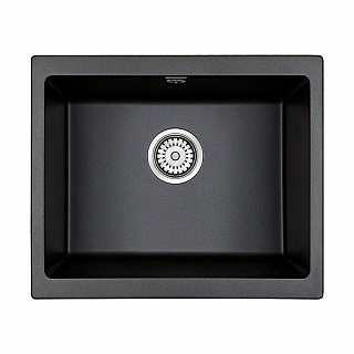 Мойка для кухни кварцевая Paulmark Gera PM205546-BL