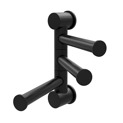 Держатель полотенец тройной WasserKraft K-1053BLACK