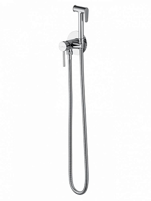 Смеситель с гигиеническим душем встраиваемый Wonzon & Woghand STICK, Хром WW-88829902-CR