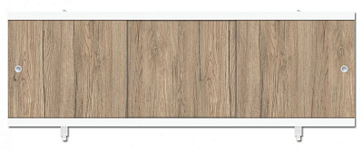 Панель фронтальная для ванны МетаКам Монолит-М орех светлый 148