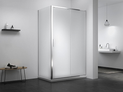 Душевое ограждение 120х90 MONTEREY WTW EX-010 1200*900*1950 хром матовое 6мм