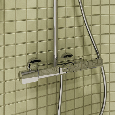 Душевая система с тропическим душем Iddis SpaHome SPHSBTKi06