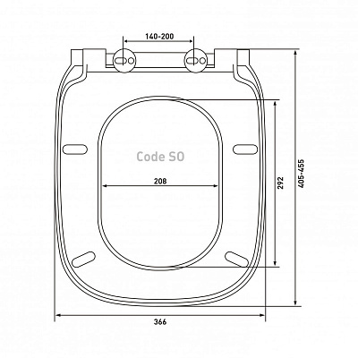 Сиденье Berges Code SO 016403