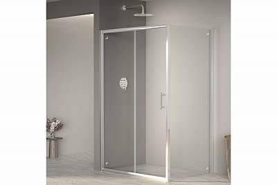 Душевой уголок 100х80 RGW PA-145 прямоугольный/хром/прозрачное/6 мм (Easy) 020814580-11