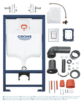 Комплект инсталляции с унитазом Grohe Clova Ceramic