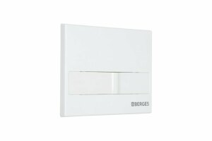Кнопка для инсталляции BERGES NOVUM L1 белая 040011