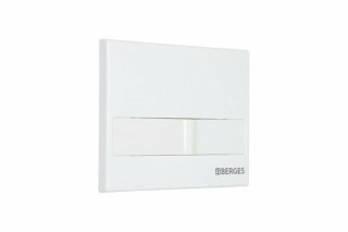 Кнопка для инсталляции BERGES NOVUM L1 белая 040011