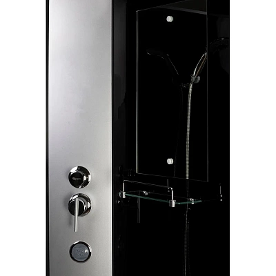 Душевая кабина 90х90х200 Niagara Classic NG-2508-14BKG высокий поддон 40см стекло тонированное
