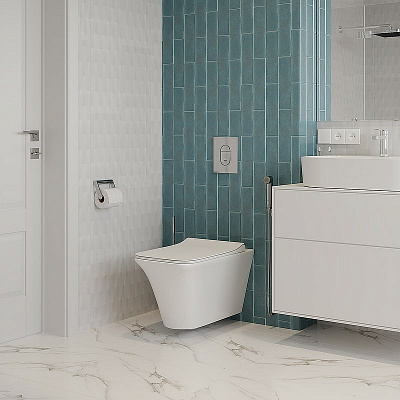 Унитаз подвесной с микролифтом Cerutti SPA Nivolet Aria PP CT9034
