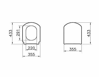 Сиденье для унитаза Vitra Serenada 124-003-009