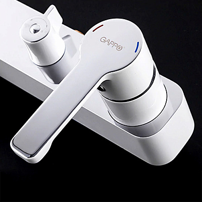Душевая система с тропическим душем Gappo G02-8 G2402-8, хром
