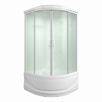 Душевая кабина 100х100 Mirwell MR3510TP-C3-RUS, высокий поддон