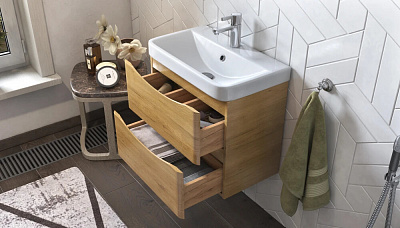 Тумба подвесная Velvex Clay 60.2Y (дуб верона) (для рак.217490)