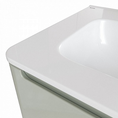 Тумба с раковиной Iddis Edifice 60 фисташково-серая EDI60G0i95K