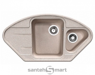 Мойка Longran Lotus LTG 960.510 15 Sabbia светло-бежевый