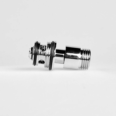 997B0259SM-P, Дивертор для смесителя, латунь, h=59 мм, M26x1,5, вытяжной, хром