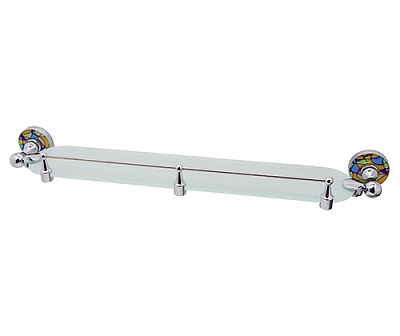 Полка стеклянная WasserKraft Diemel K-2244