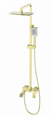 Душевая система Wonzon & Woghand FIT, Брашированное золото WW-88739009-BG