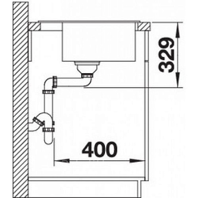 Кухонная мойка Blanco Legra 6 523336 шампань