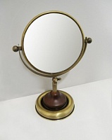 Eurolegno Old Line зеркало увеличительное настольное (бронза/орех) 312060