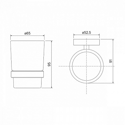 Подстаканник Iddis Sena SENSSG1i45