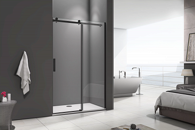 Душевая дверь в нишу 140см Good Door Galaxy WTW-140-C-B ГЛ00015