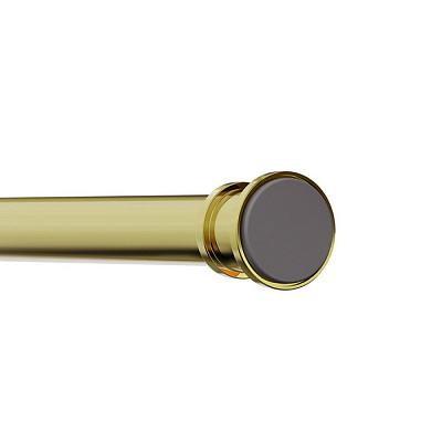 Карниз для ванной комнаты 110-200 см, золотой матовый, IDDIS, RSG0120i14