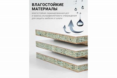 Тумба с раковиной Aquaton Уэльс 100 графит 1A267601WA6A0 new